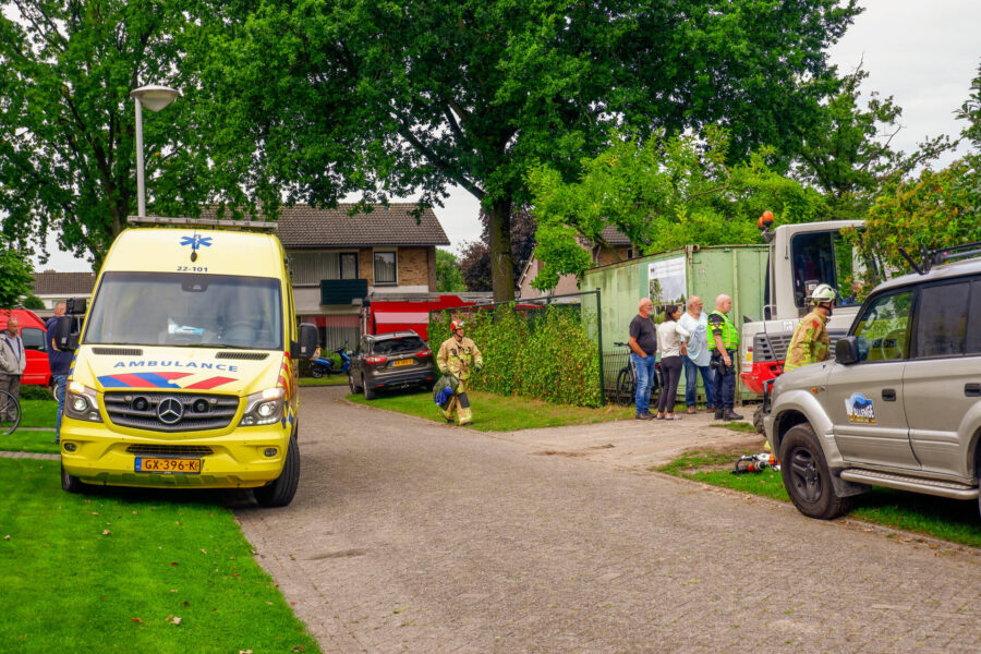 Man ernstig gewond bij werkzaamheden bouwplaats Nuenen