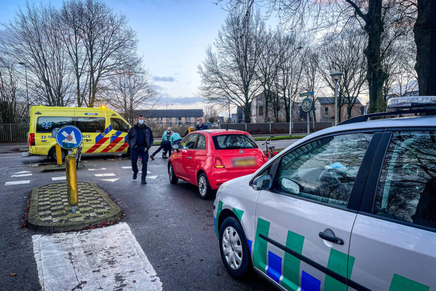 Fietser aangereden op kruising in Eindhoven