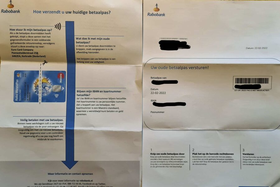 Politie waarschuwt voor bankpas opstuur fraude, stuur nooit uw bankpas op!