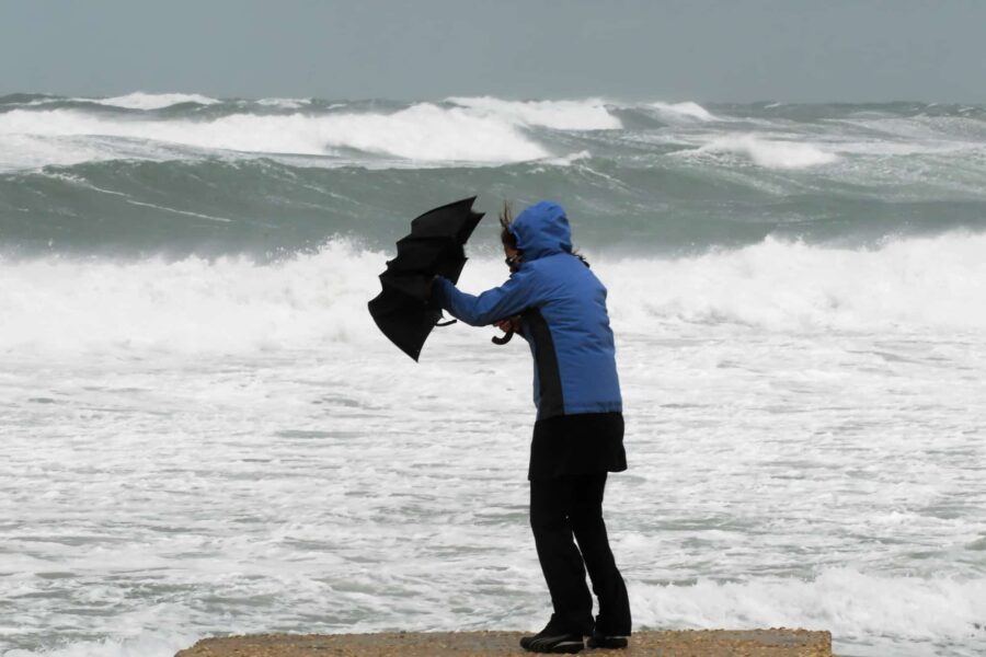Storm op komst, oppassen geblazen!