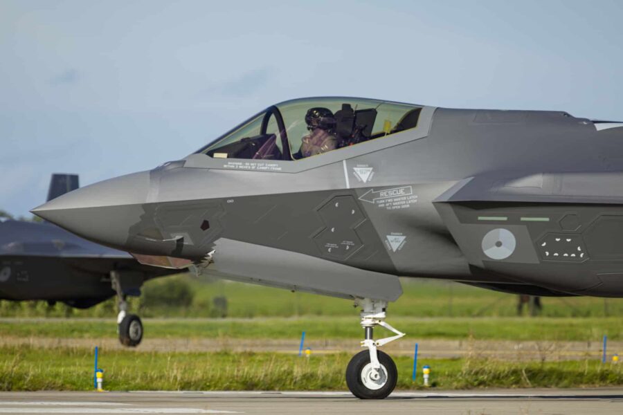 F-35’s halen drones neer boven Oostzee