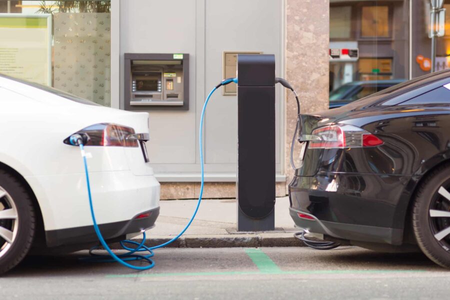 Elektrische auto opladen