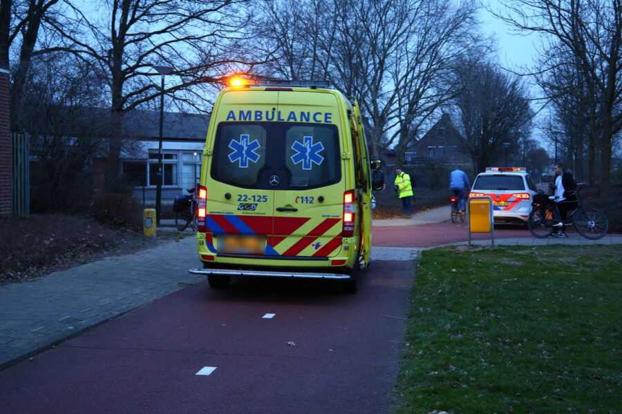 Scooterrijder in Nuenen gewond na val