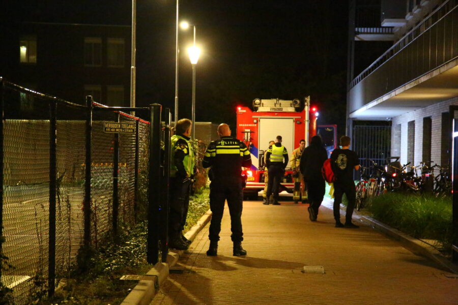 Brand in slaapkamer daklozenopvang in Eindhoven