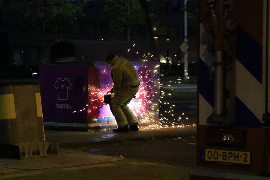 Politie vindt gestolen spullen in ondergrondse container Eindhoven