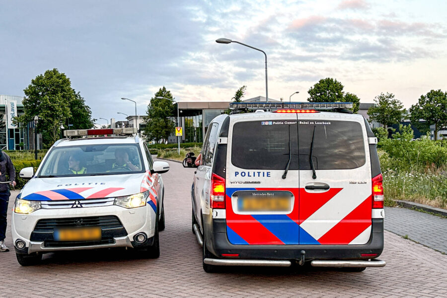 Politie zet alles op alles tijdens scooter achtervolging in Gemert