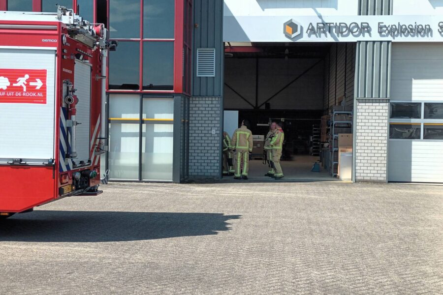 Brand in meterkast van bedrijfspand in Geldrop beperkt gebleven