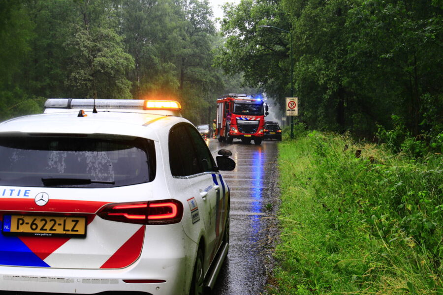 Autobrand in Heeze blijkt oververhitte motor