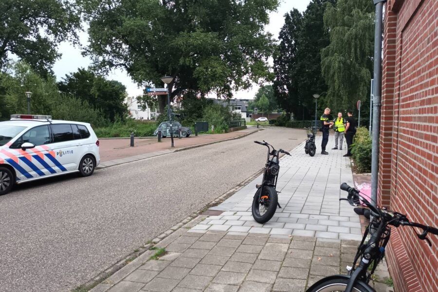 Fatbiker en fietser met elkaar in botsing in Geldrop