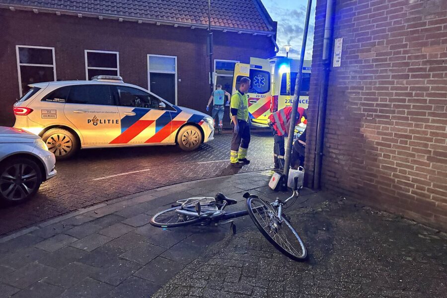 Fietser in Gemert gewond na val, traumateam ingezet