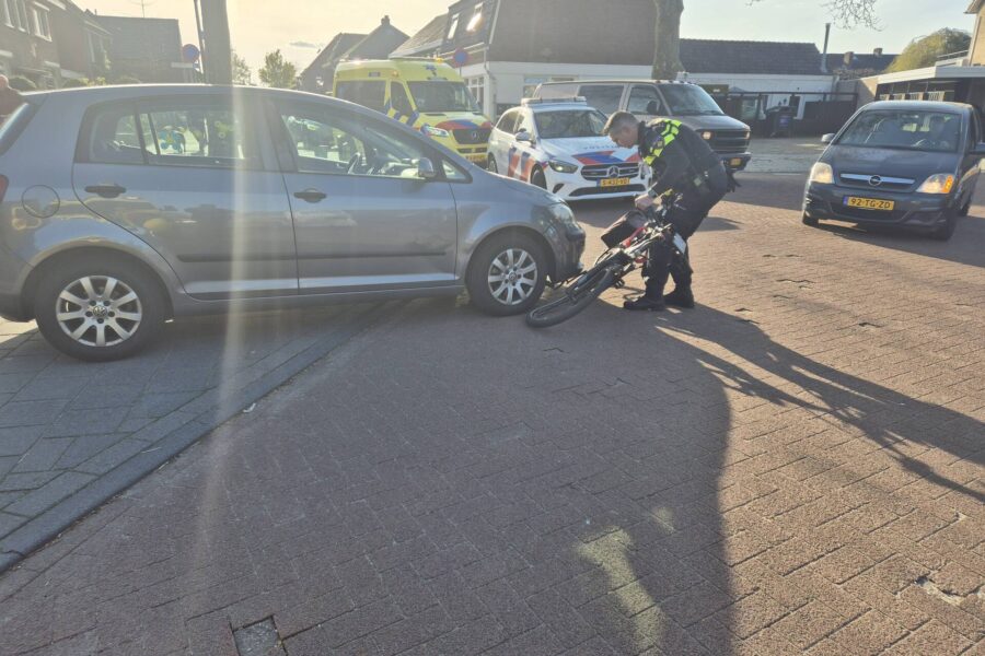 Fietser gewond bij aanrijding met auto in Geldrop