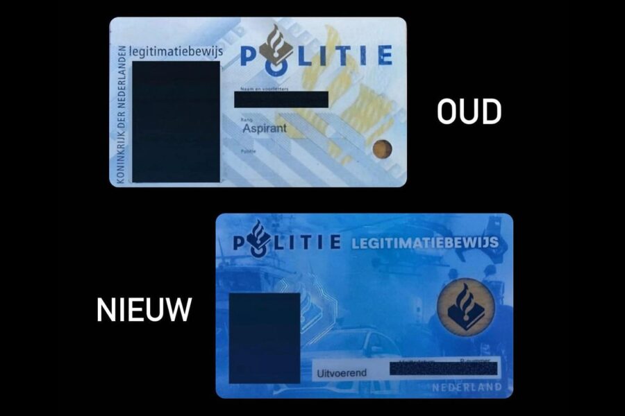 Het nieuwe politielegitimatiebewijs
