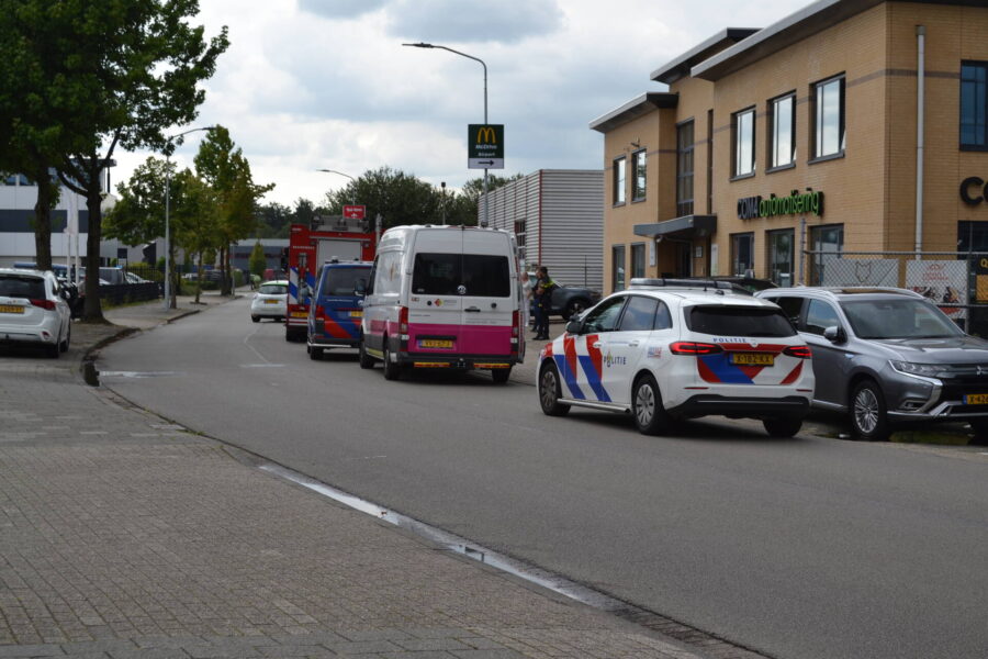 Gaslucht geroken in bedrijfspand Eindhoven