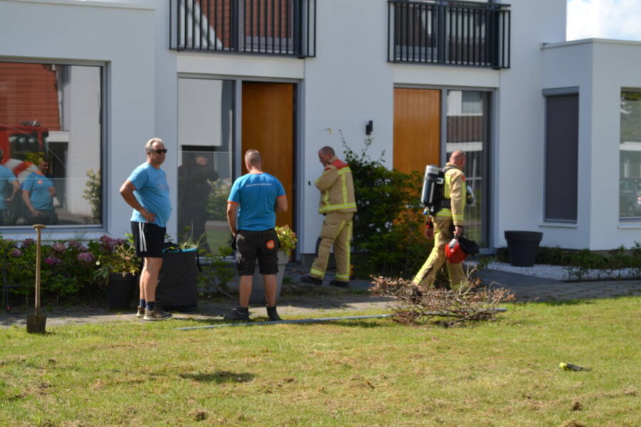 Gaslekkage in Waalre snel onder controle