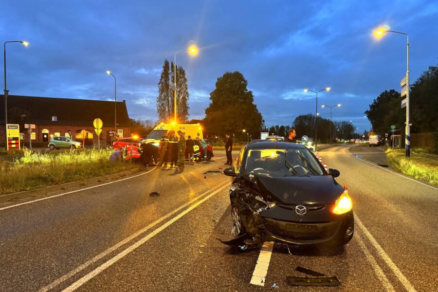 Ongeval veroorzaakt door misverstand bij afslaan