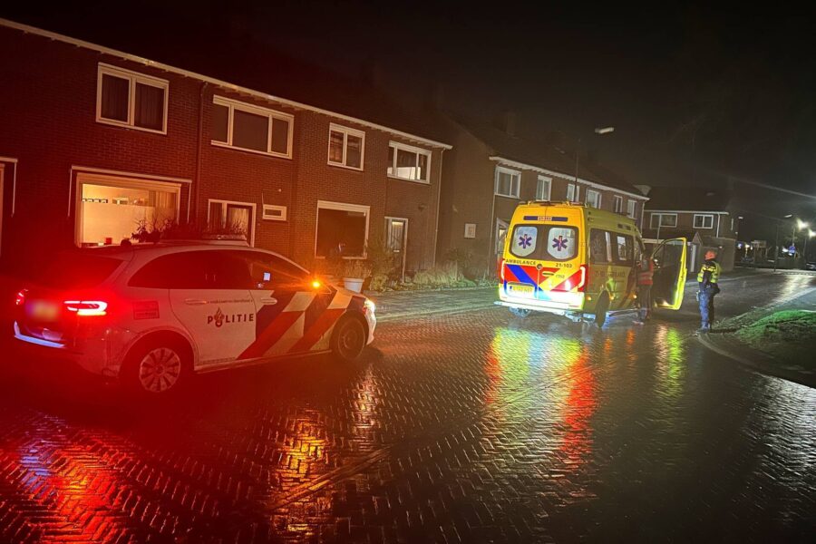 Persoon gewond na val van fiets