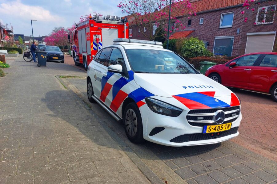 Wasmachine vat vlam in woning Veldhoven