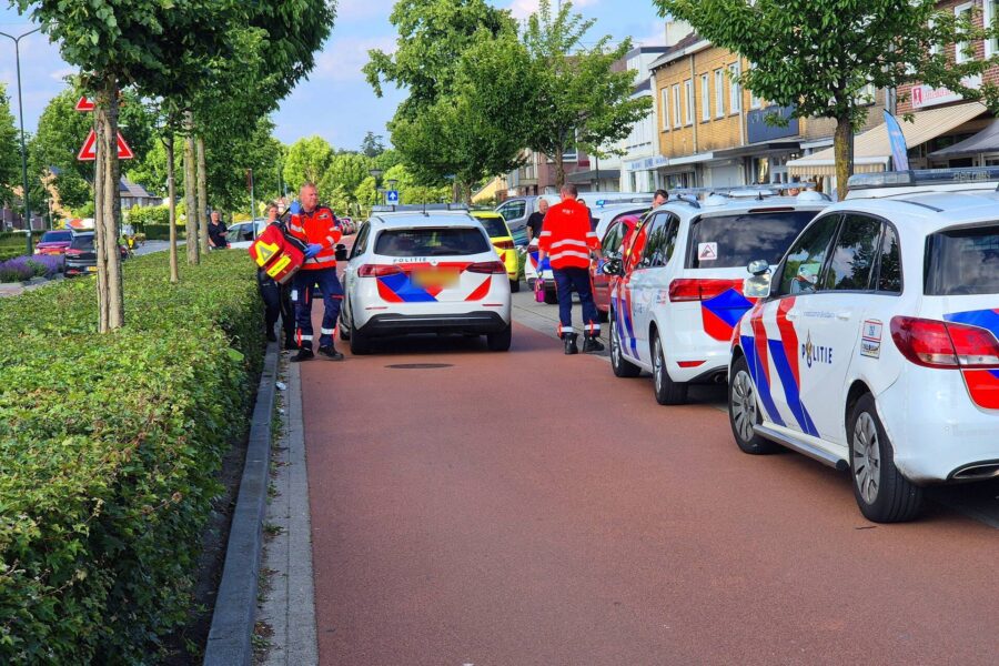 Traumateam per helikopter ingevlogen na steekpartij in Geldrop