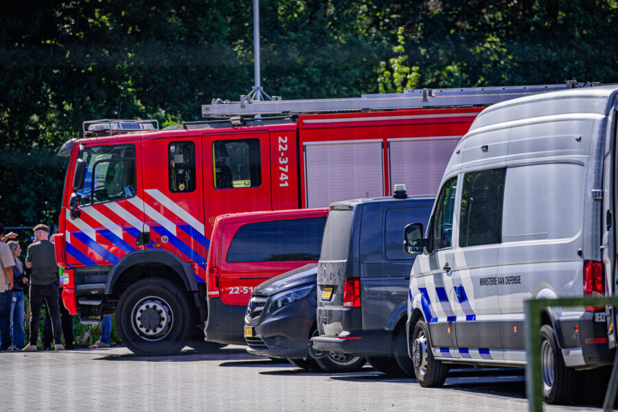 Mogelijke explosieven aangetroffen in toekomstig azc in Nuenen, politie zoekt getuigen
