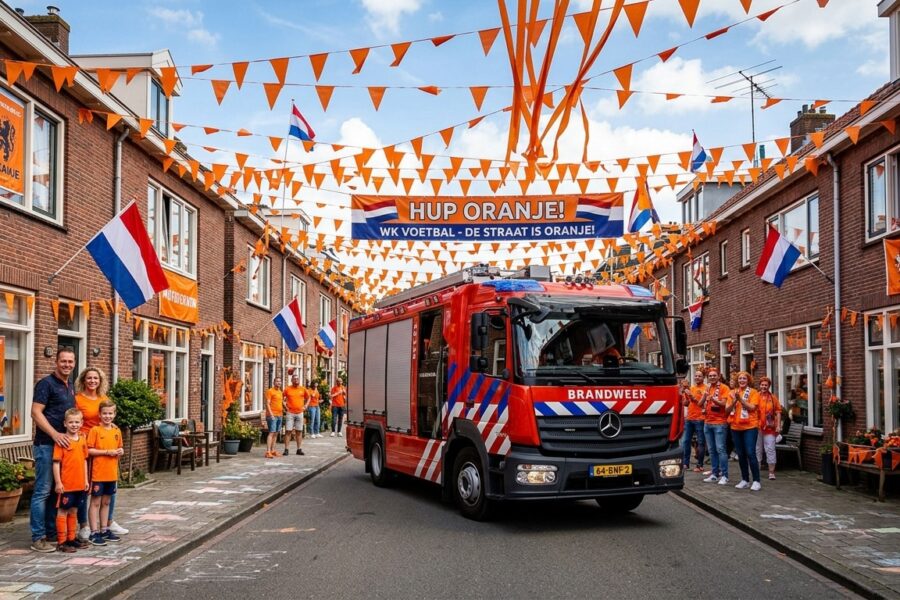 Oranje boven, maar wel op 4,2 meter: Zo blijft het WK-feest veilig